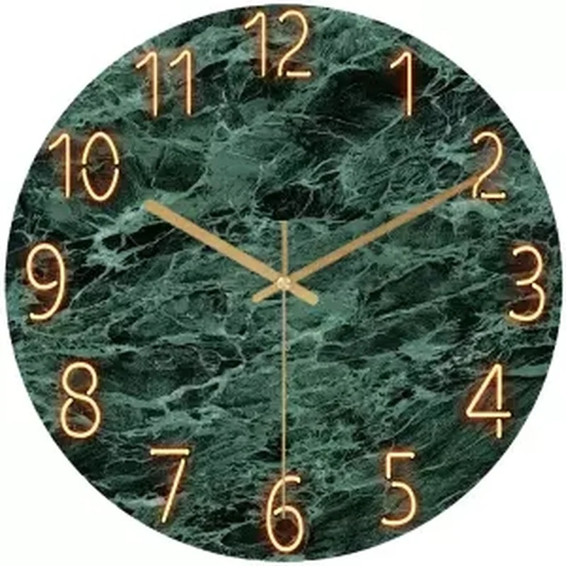 

Creative Clock Wall Clock Living Room Mute Stylish Minimalist Clock Bedroom Present Table Quartz Clock Household Wall Clock Wall