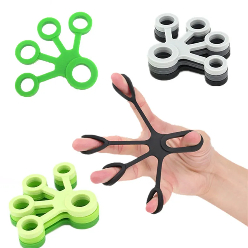 Палец рукоятка Силиконовое кольцо захват Усилитель тренажер сопротивление