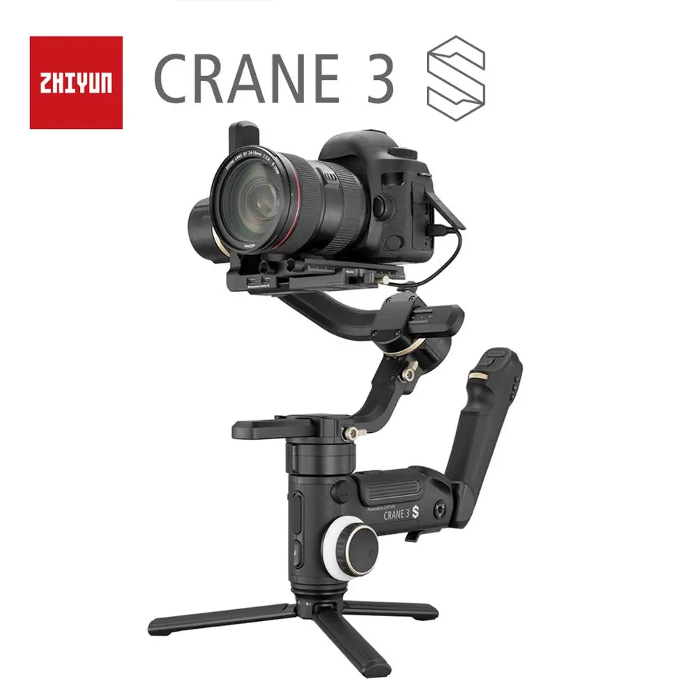 ZHIYUN Crane 3 S/SE Gimbal для DSLR камеры видеокамеры Ручной Стабилизатор поддержка 6 5 кг|Риги