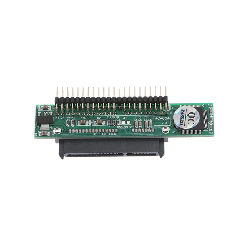 2 5 дюймов HDD SSD Serial ATA 7 + 15P мама к 44 Pin папа PATA IDE порт адаптер карта &quotSATA конвертер
