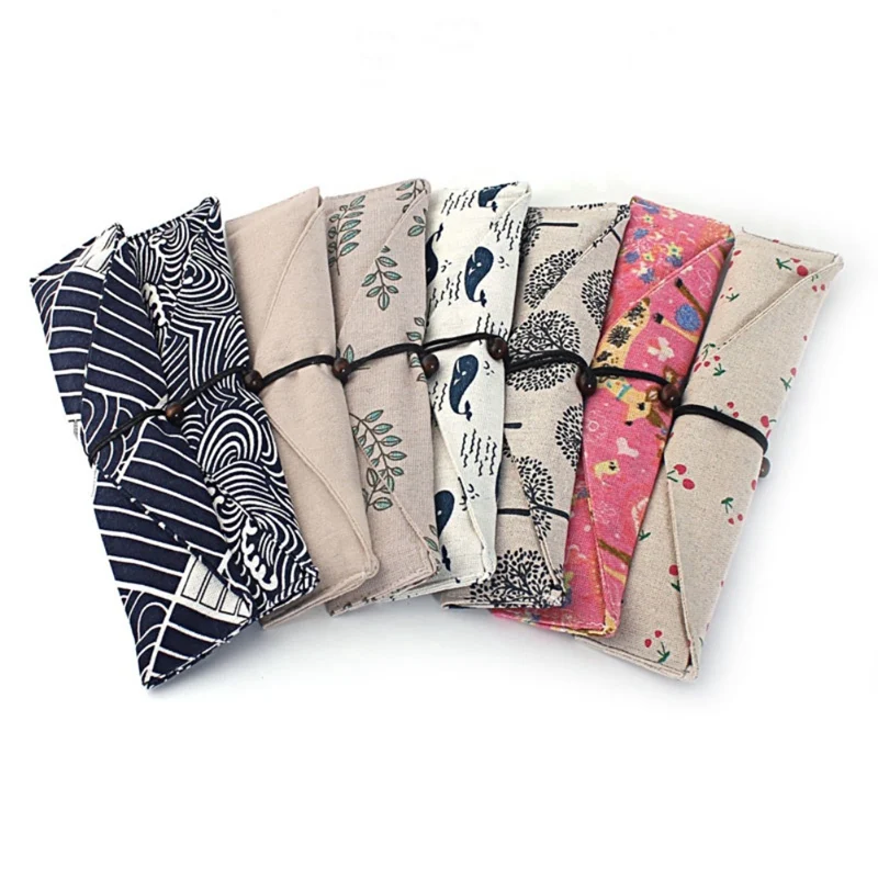 Легкие и портативные многоразовые для питья простая сумка хранения ткани