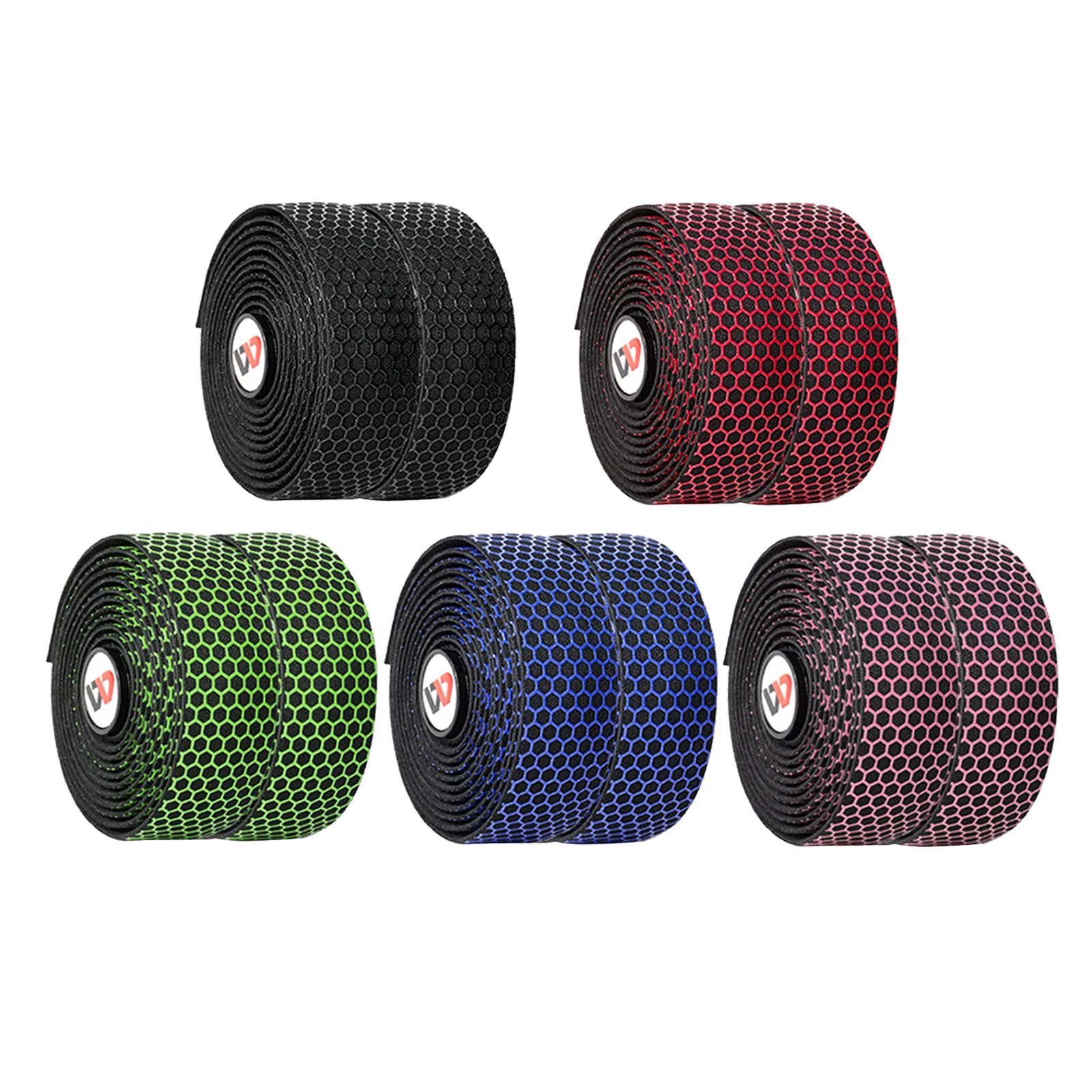 

Road Bike Handlebar Tape Bicycle Bar Drop Wrap Non Slip Grip w/Bar End Plugs