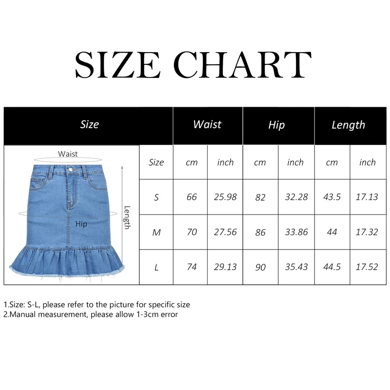 

WENYUJH 2000s Aesthetics Low Waist Jeans Skirts Y2K Streetwear Zip Up Ruffles Denim Skirts Vintage E-girl Mirco Skirt Fashion