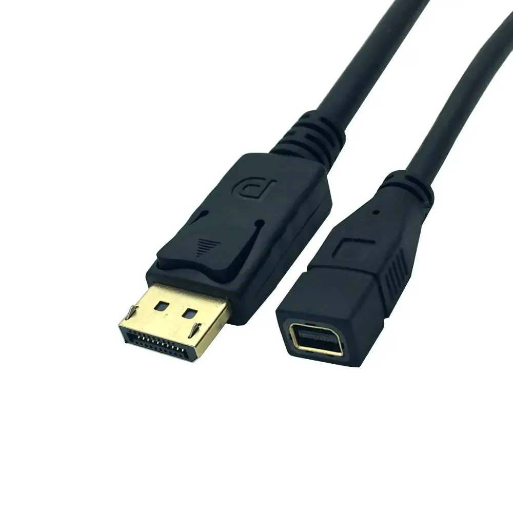 30 см адаптер DisplayPort-Mini DisplayPort DP 1 2 версия шнур HD 3D для HDTV ПК видеокарт Кабель