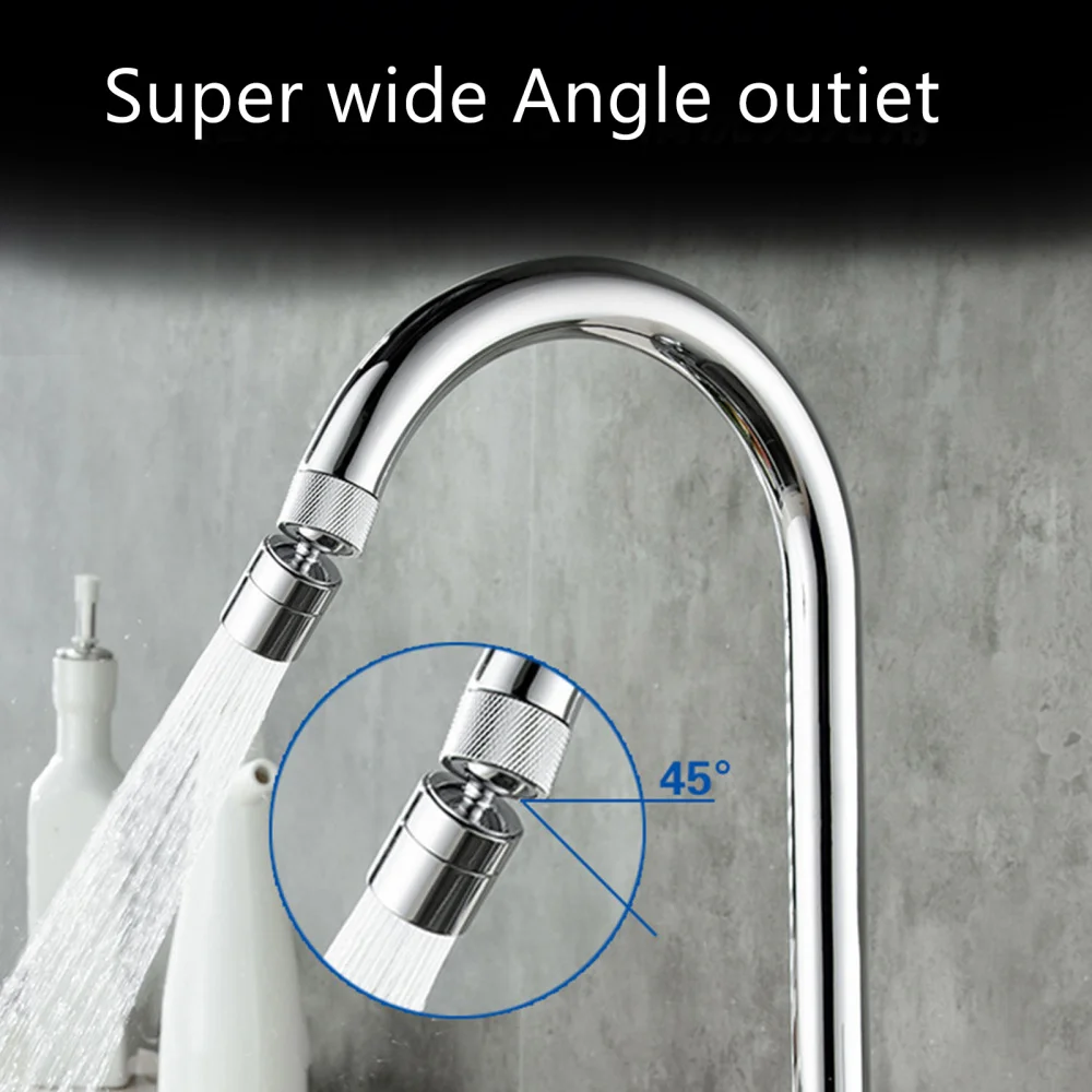 

1 Set Sink Sprayer Attachment Movable Kitchen Rotatable Tap Head Nozzle