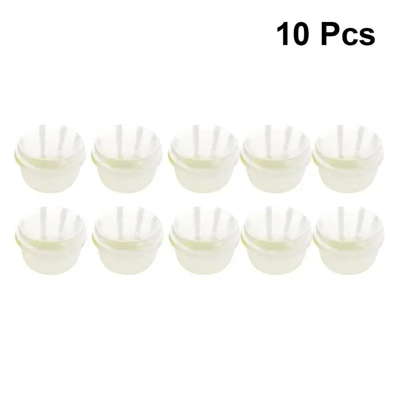 10 шт одноразовые чашки для десерта мороженого портативная чашка желейного