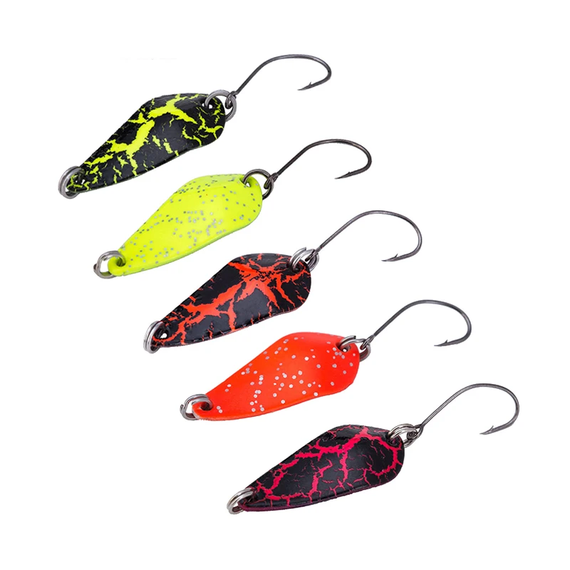 Walk Fish рыболовная приманка ложка 1 шт. 3 см 5 г высокое качество покрытие