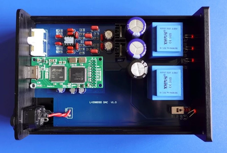 L4398DAC DSD Hi-Fi декодер лихорадки мастирование жесткого декодирования звука LA5