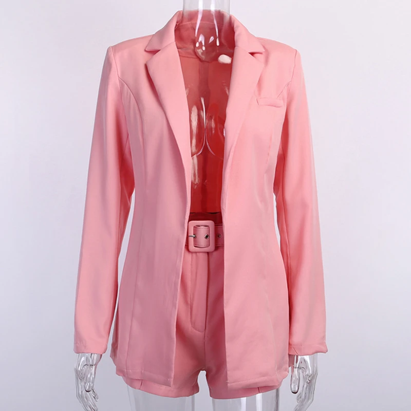 

Women Sexy Long Sleeve Solid Color Jacket 2021 Autumn Elegant Turn-down Collar Tops Office Lady Winter Slim Cardigan Outerwear