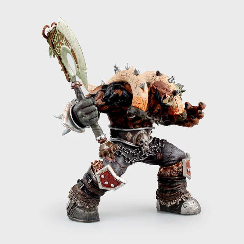 Купить Оригинальная упаковка WOW Orc Warrior Garrosh Hellcry экшн-фигурка премиум серии 3, игрушка-кукла Garrosh Hellcry