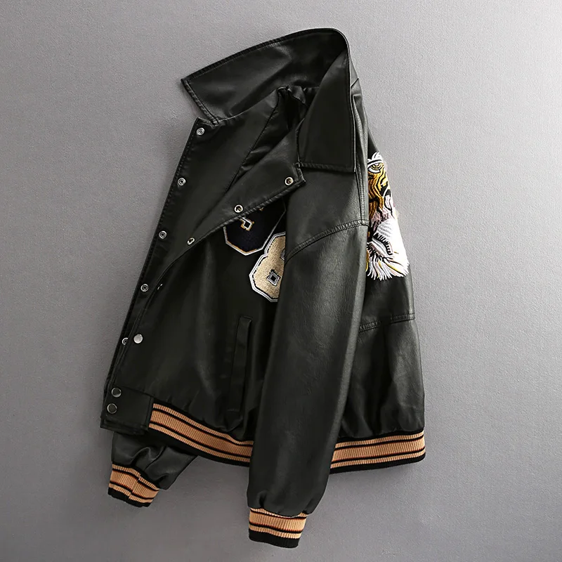 Осень-зима Новый Классический бренд Мужская куртка-бомбер Босоножки из