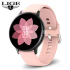Смарт-часы LIGE женские с Bluetooth, пульсометром и фитнес-трекером