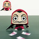 La Casa De Papel Складная Мини Милая 3D бумажная модель для резки бумаги DIY Cubee TV фигурка, дети, взрослые игрушки ручной работы, игрушки для поделок, PZ-113