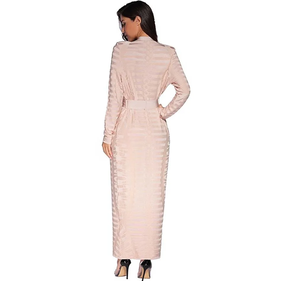 2021 Топ для подиума B * lmain геометрические стерео жаккардовые повязки длинный