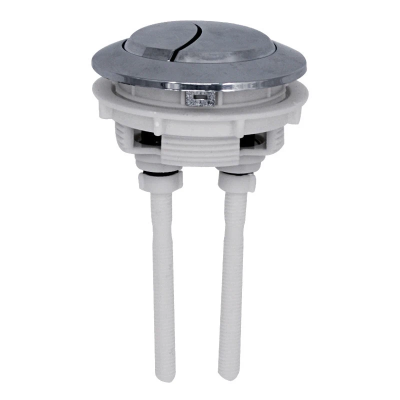

Dual Flush Toilet Commode Water Tank Push Button Tool Durable High Quality JS22