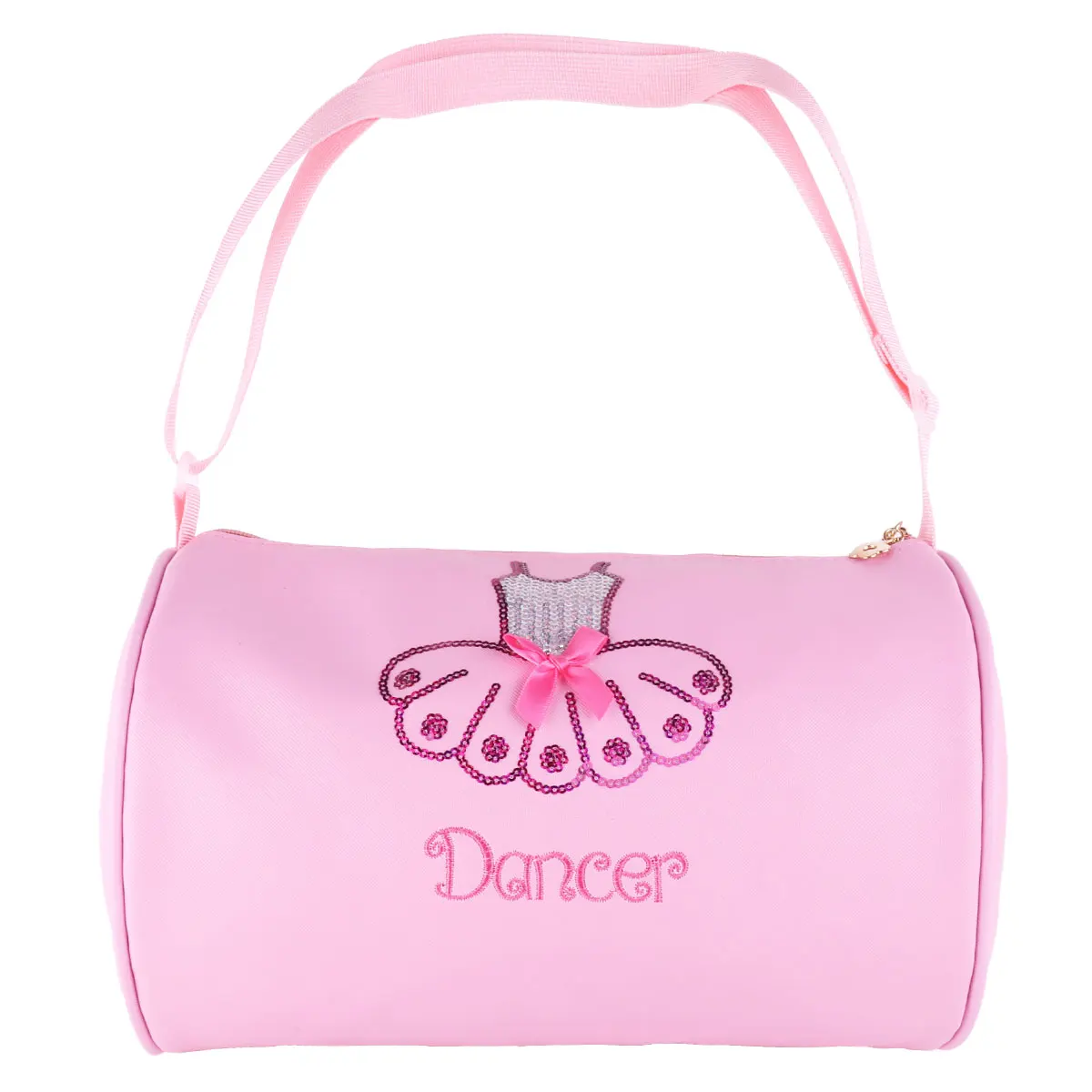 Детская балетная танцевальная сумка для девочек, милый школьный ранец с блестками и вышивкой, Спортивная портативная дорожная сумка через ...