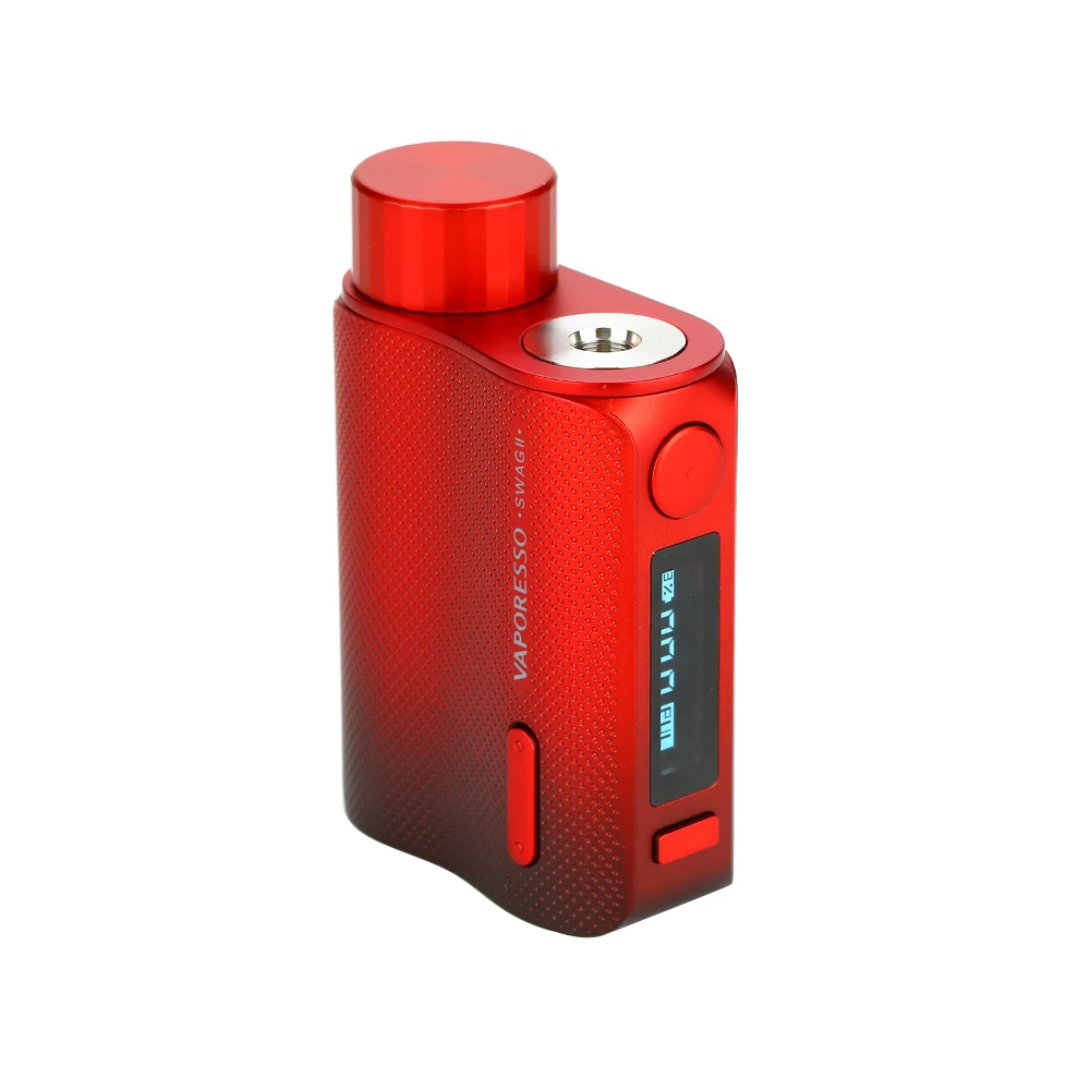 80 Вт Vaporesso Swag 2 TC коробка мод с 0,91 дюймовым экраном мощность от 18650 батареи Vaporesso Swag II vs Gen MOD/Drag 2/Shogun - Цвет: Swag 2 Red