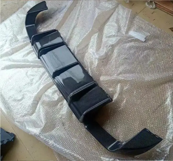 Автомобильный задний бампер A3 Sline из углеродного волокна спойлер диффузор задняя