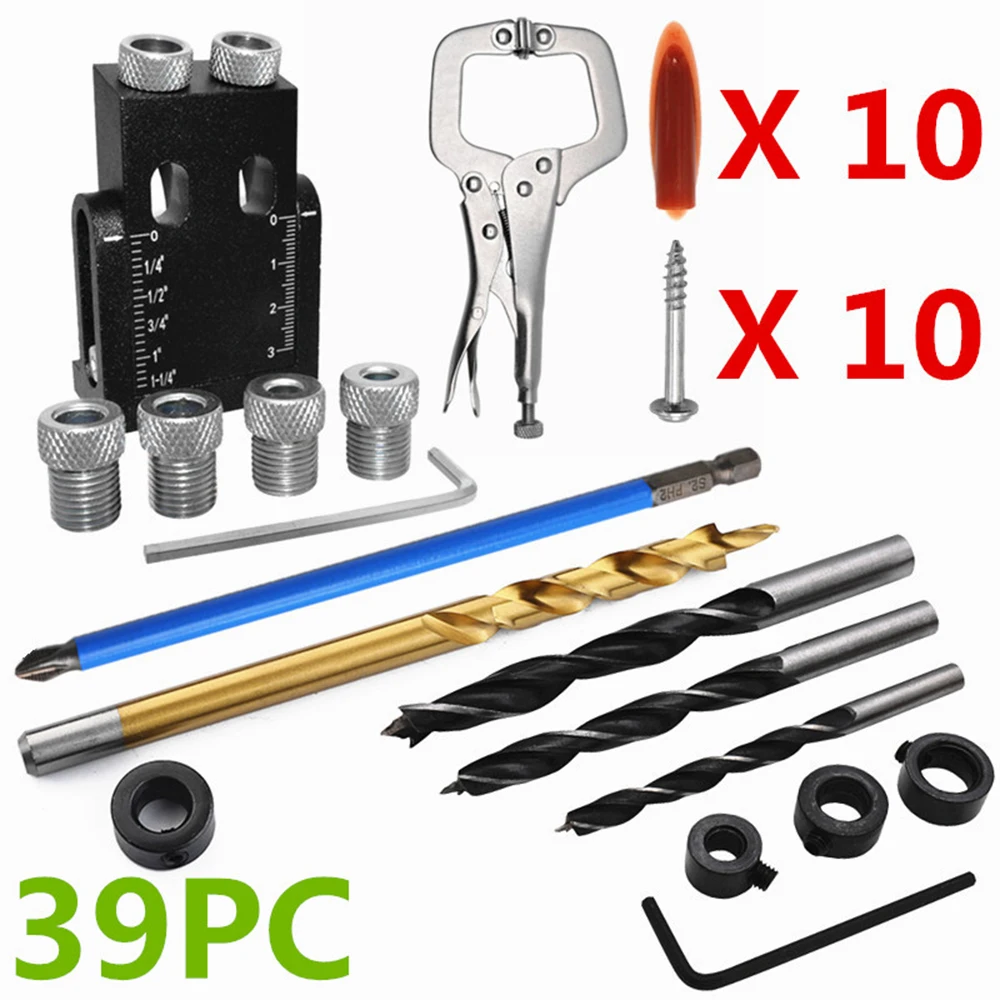 

8/15/39 шт., Набор отверстий для работ по дереву