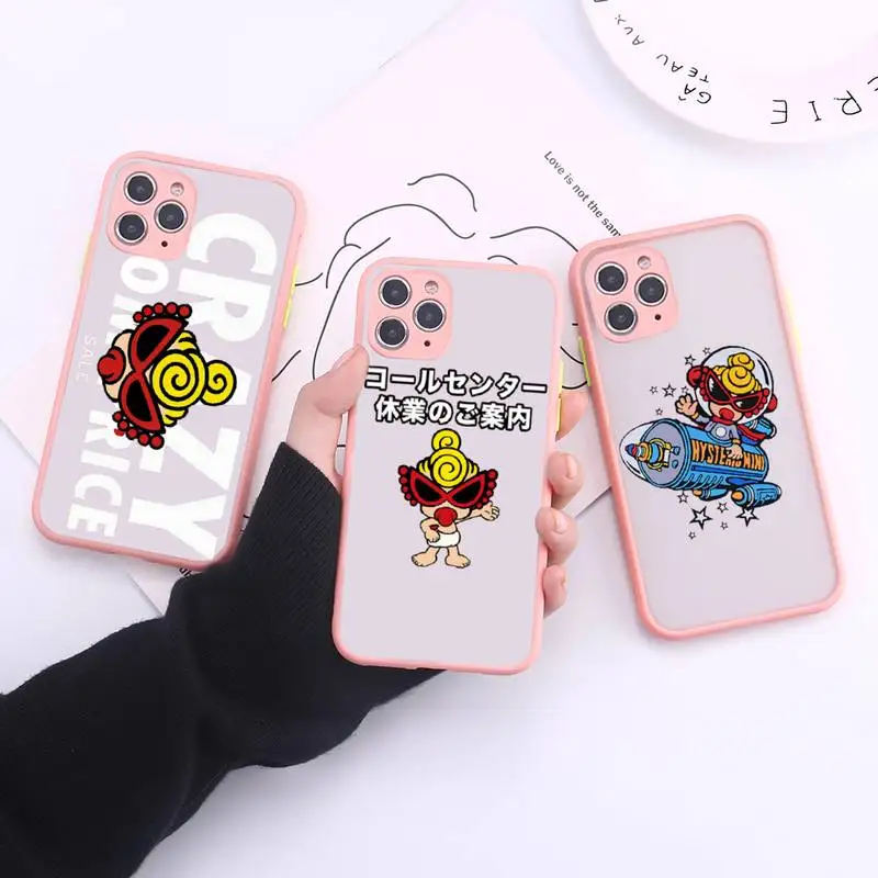 

Magazine Hysteric Mini Phone Case Transparent Matte For IPhone 7 8 11 12 S Mini Pro X XS XR MAX Plus Cover Shell