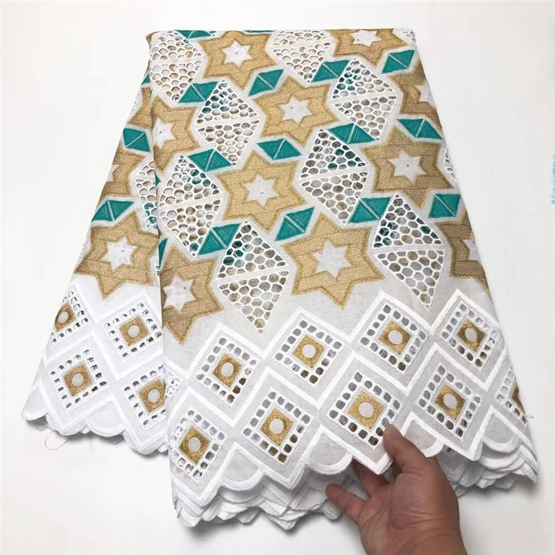 Новейшая кружевная ткань 2020 Африканское кружево с вышивкой швейцарская вуаль