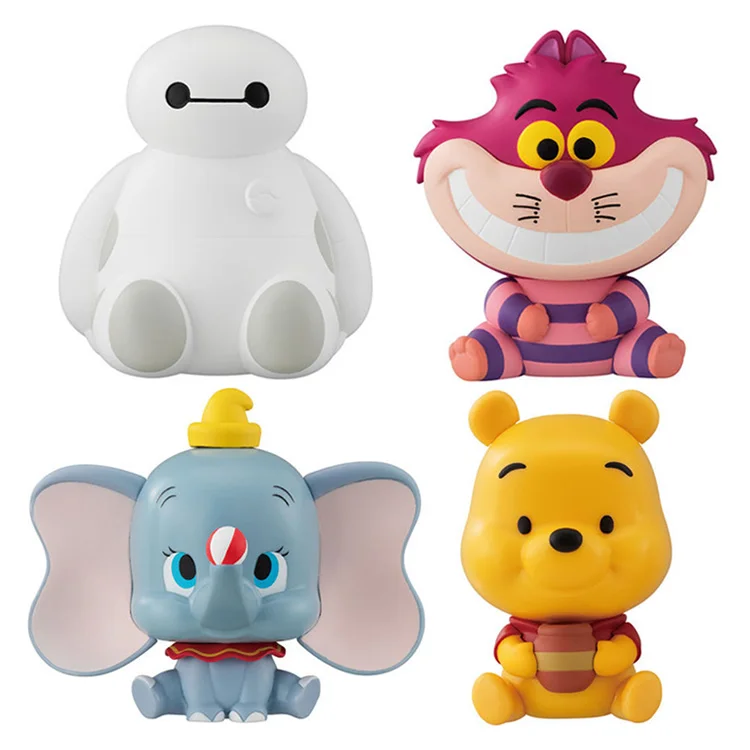 

Фигурки игрушечные Bandai Original acha gbaymax, пух, медведь, Дамбо
