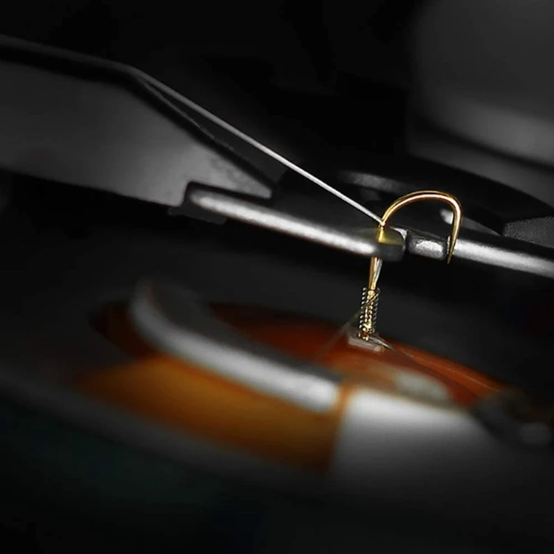 Электрическое устройство для быстрой подвязки рыболовных крючков портативное