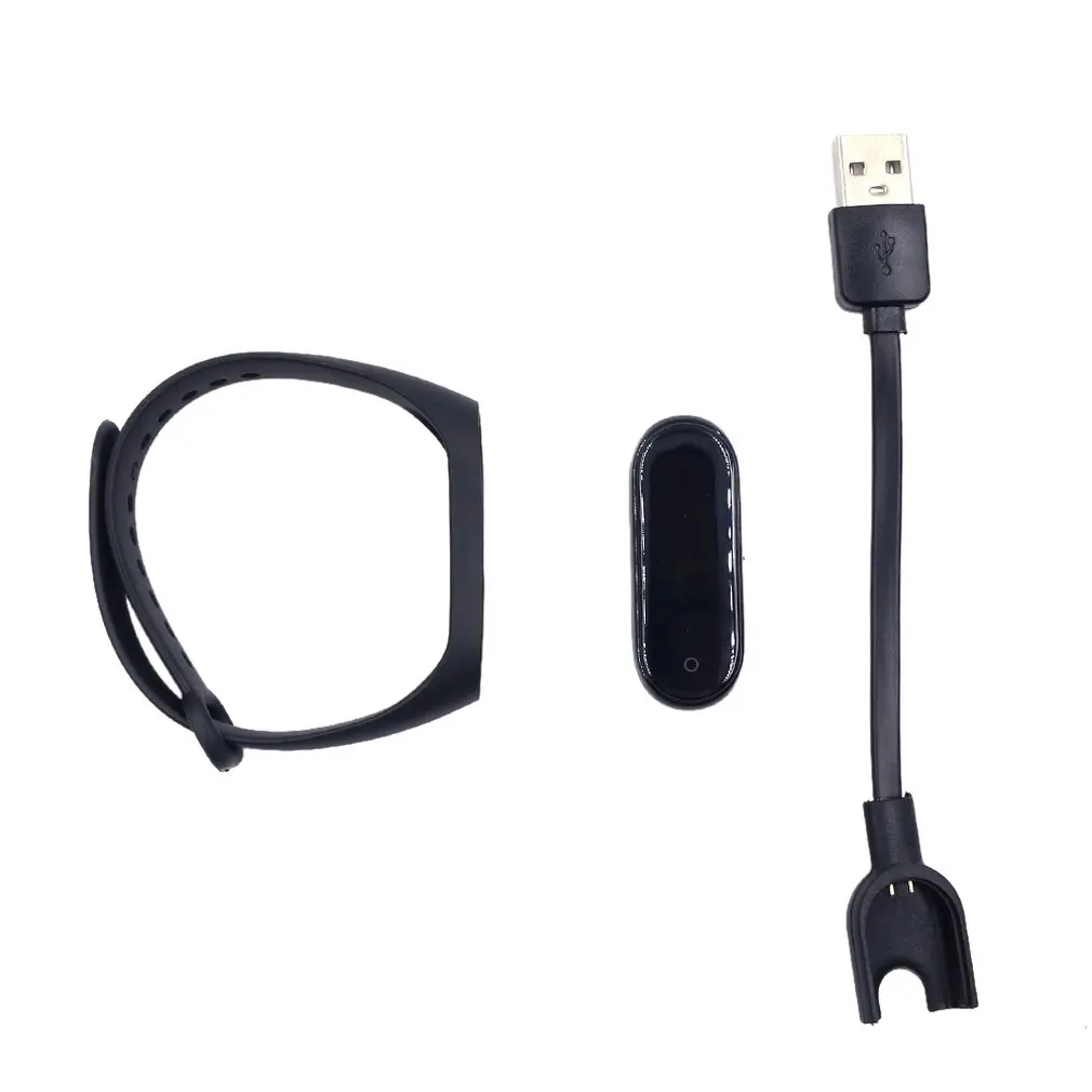 M4 смарт браслет 4 фитнес трекер часы спортивный пульсометр кровяное давление