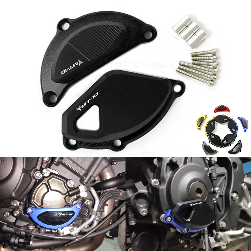 Protector de Motor para motocicleta Yamaha, accesorios para motocicleta, almohadillas de choque, deslizadores de marco para Yamaha MT-10 MT10 MT 10 FZ-10 FZ10 2015-2022
