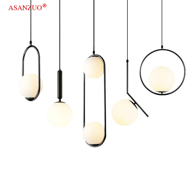 Скандинавская светодиодная лампа черный серебристый золотой латунный