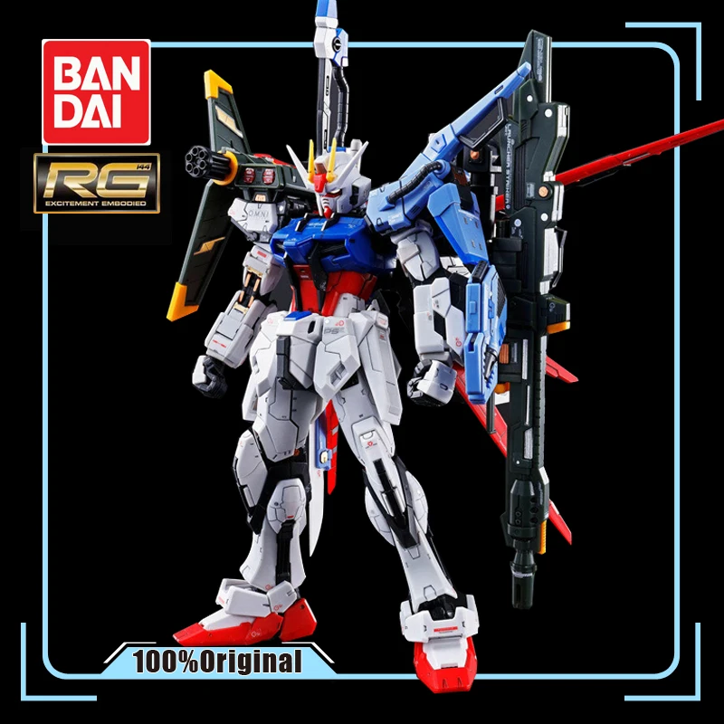 BANDAI RG 1/144 оригинал модель Gundam PB семена PERFECT STRIKE GUNDAM Кира Ямато Пак товары для