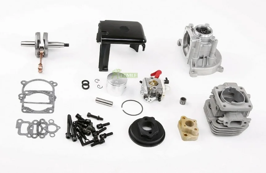 4 bolt 32cc Модернизированный набор цилиндров 36cc с карбюратором Walbro 1170 подходит для 1/5
