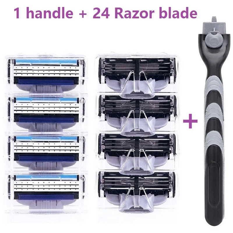 Мужские Сменные высококачественные бритвенные лезвия для ухода за лицом кассеты
