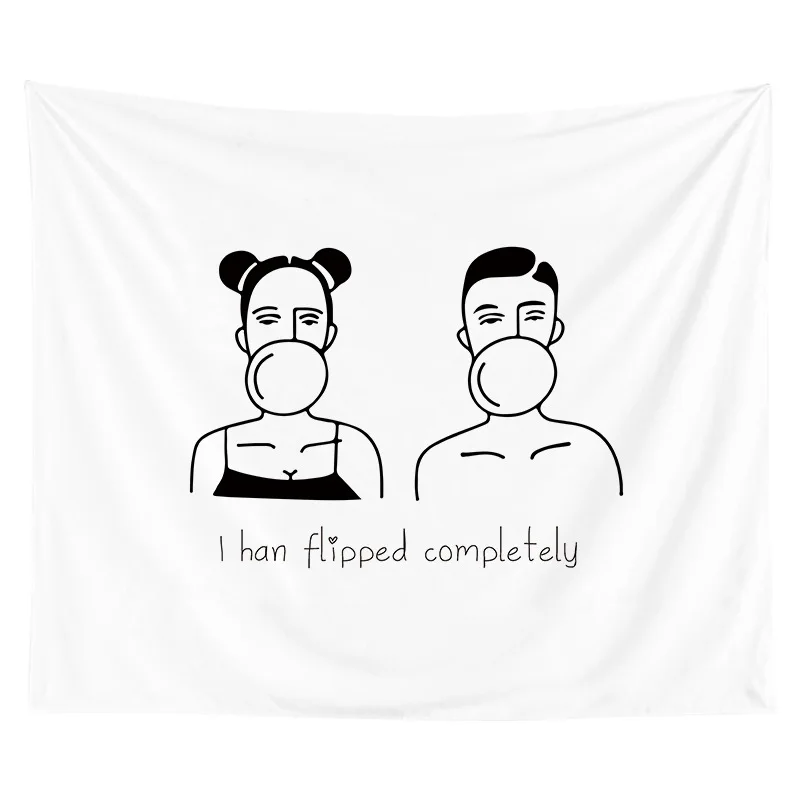 Простой гобелен в скандинавском стиле ins прикроватная подвесная ткань с якорем