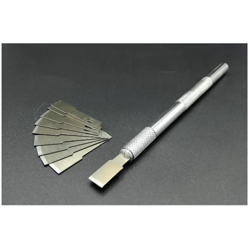 

Резиновая лопатка PHONEFIX, набор ножей с плоскими металлическими лезвиями, набор ножей для удаления УФ-клея, набор инструментов для ремонта эк...