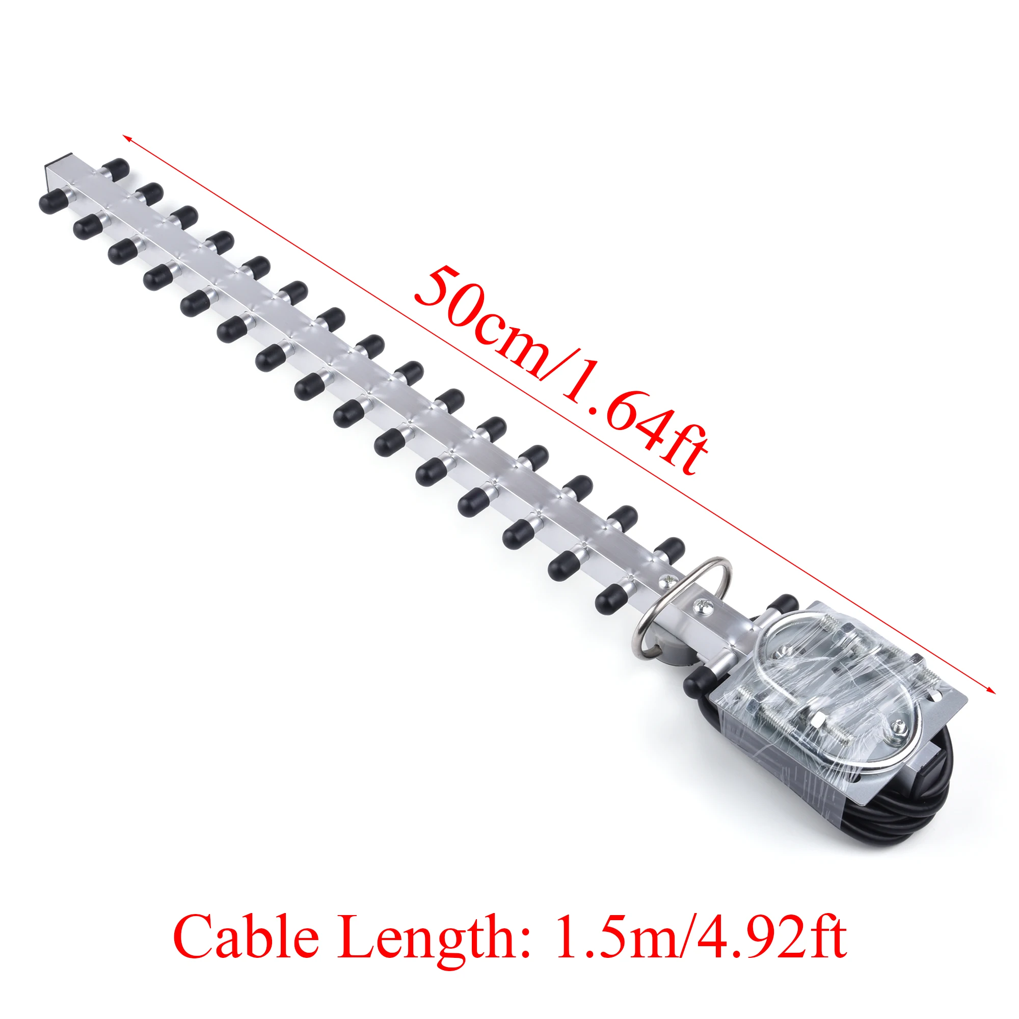 FR&RU Warehouse 2.4G 25dBi Antenna 2400-2500MHz Outdoor Wireless Yagi Antenna RP-SMA Male For Router Booster Amplifier Modem