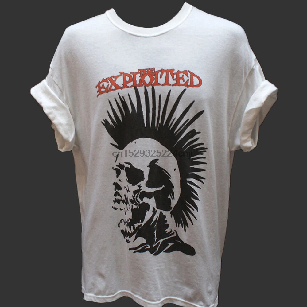 THE EXPLOITED PUNK ROCK HARDCORE футболка разрядка gbh crass S M L XL 2XL 3XL|Мужские футболки| |