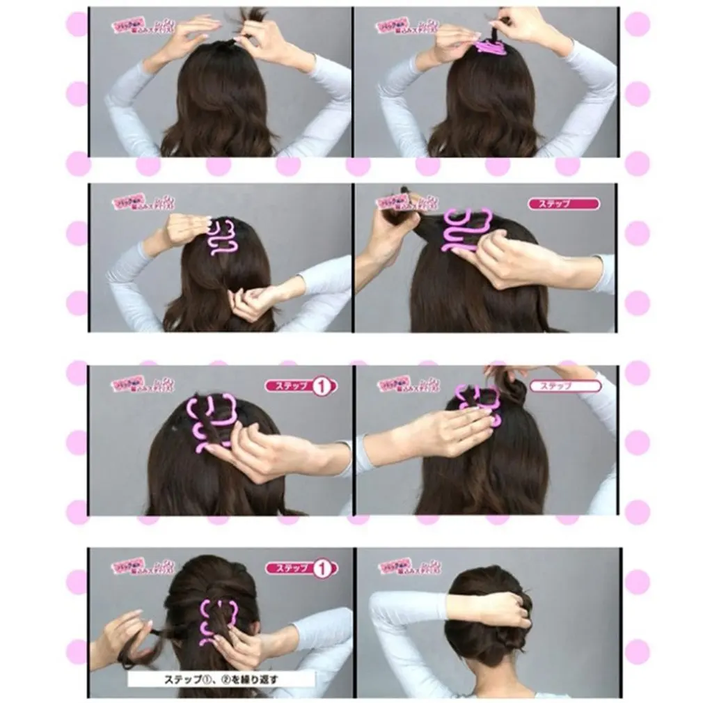 Коса многоножка для волос волнистый поднос с разделителями инструменты