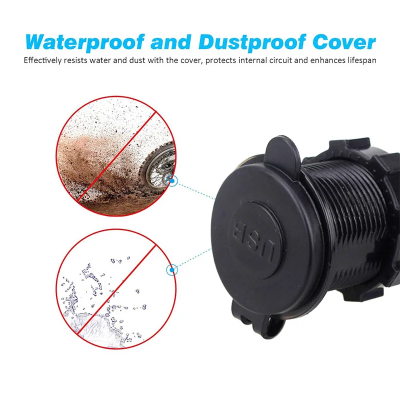 Зарядное устройство для автомобильной сигареты с двумя USB портами 3 1 А 12 В/24 В