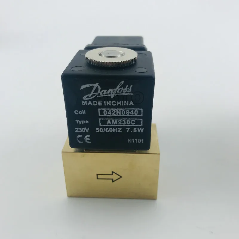 Danfoss 042N0840 AM230C электромагнитный клапан 7 5 W EV210A/310A 230V|Пневматические компоненты| |