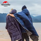 Портативный походный спальный мешок Naturehike Noke, теплый спальный мешок для путешествий, мужская и женская мужская одежда, плащи