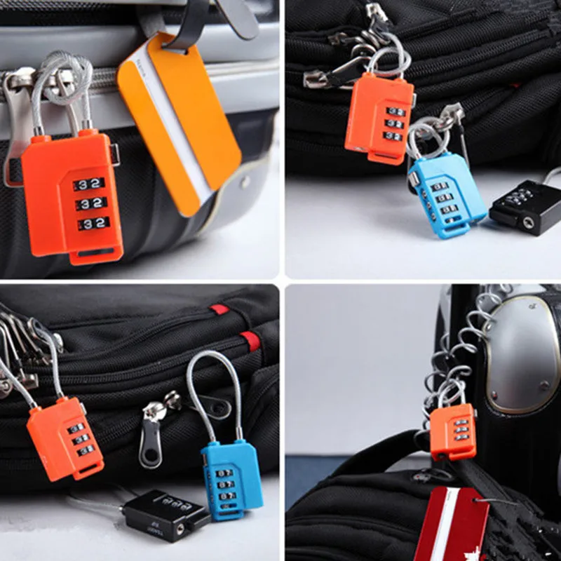 Замок для чемоданов и сумок с 3-значным паролем | Строительство ремонт