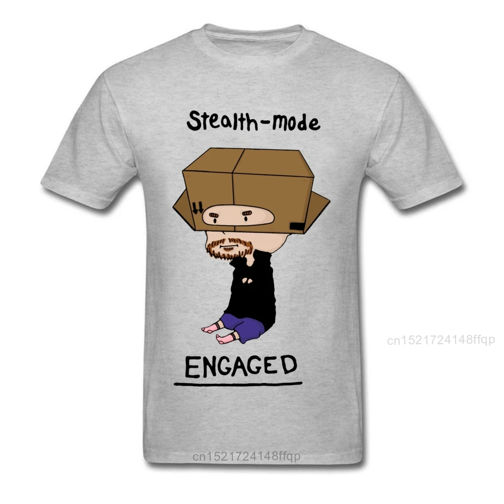 Топы футболки забавная футболка ниндзя мужские хлопковые толстовки