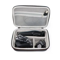 portable hair clipper storage case shockproof razor organizer for braun mgk 3020304030603080 home storage bag box drop ship