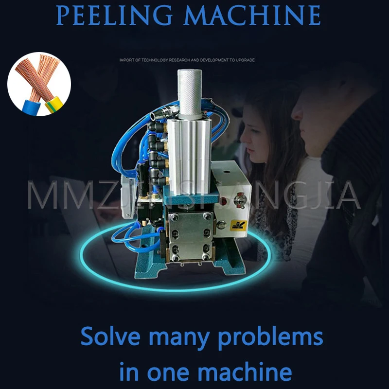 

220V Multifunctional Wire Stripping Machine High-Precision Double-Knife Wire Stripping Machine Easy To Operate