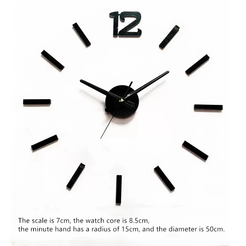 Diy настенные часы современный дизайн украшение дома Horloge Murale гостиная 40B090 | Дом и