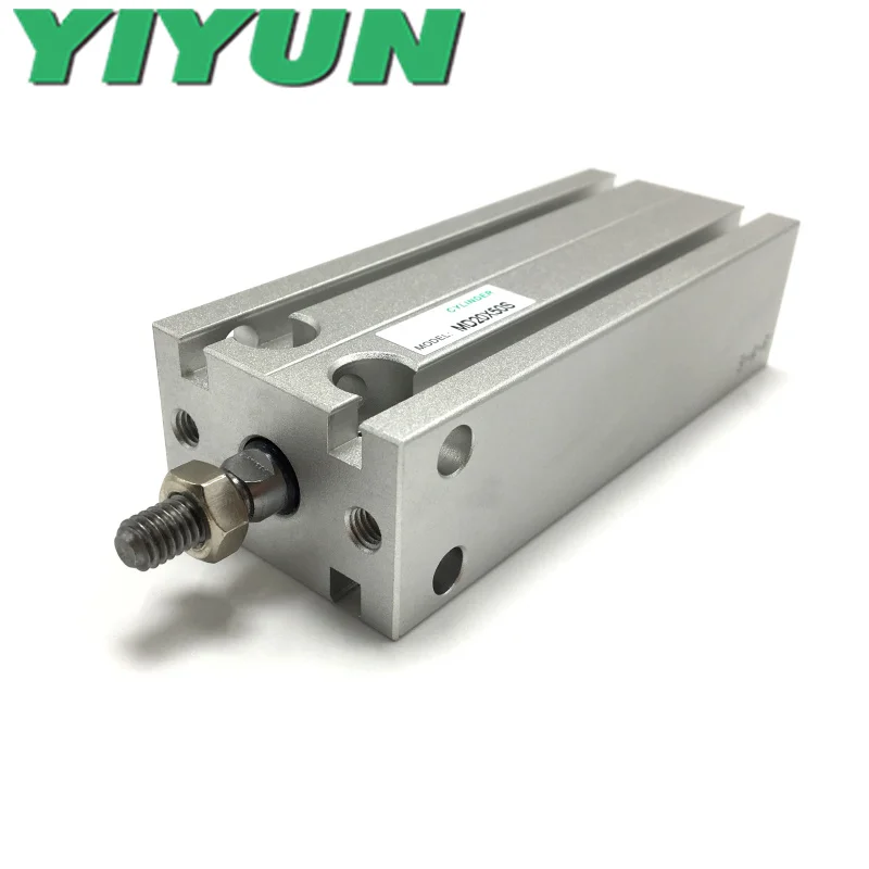 

MD20X45S MD20X50S MD20X60S MD20X70S MD20X75S MD20X80S MD20X90S MD20X100S YIYUN Pneumatic components air tool cylinder MD Series
