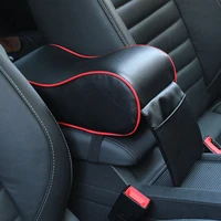 leather car center console armrest box cushion for volkswagen polo tiguan passat golf eos scirocco bora lavida skoda octavia