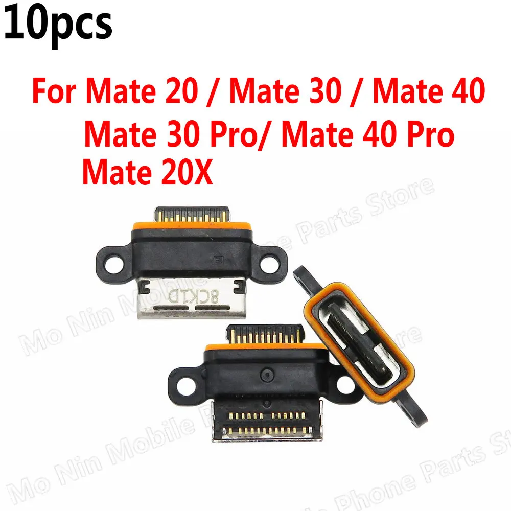 

10 шт., разъём для зарядки Huawei Mate 20 30 40 Pro Mate 20X