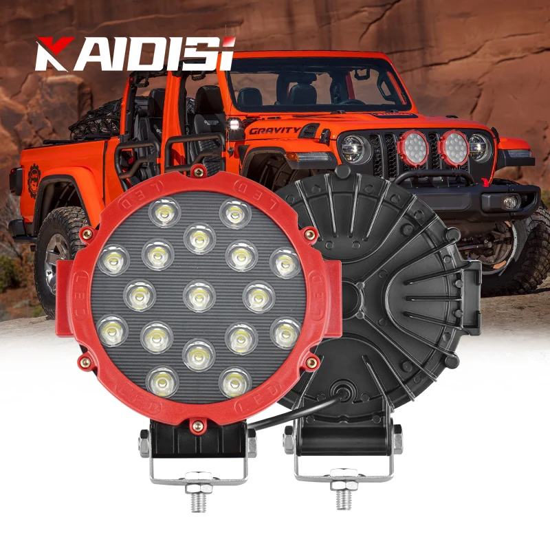 Светодиодные Автомобильные рабочие фары супер яркие Drl для вождения